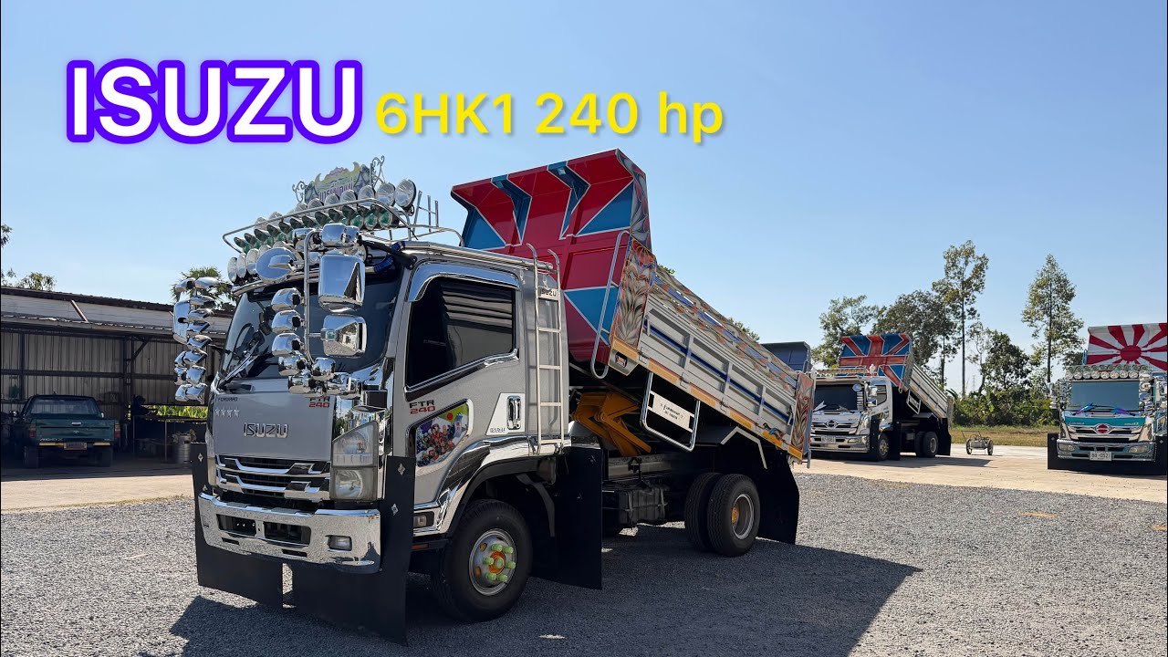 มาแล้ว สุดหล่อ ISUZU 6HK1 240 hp สนใจติดต่อ 098-9013884