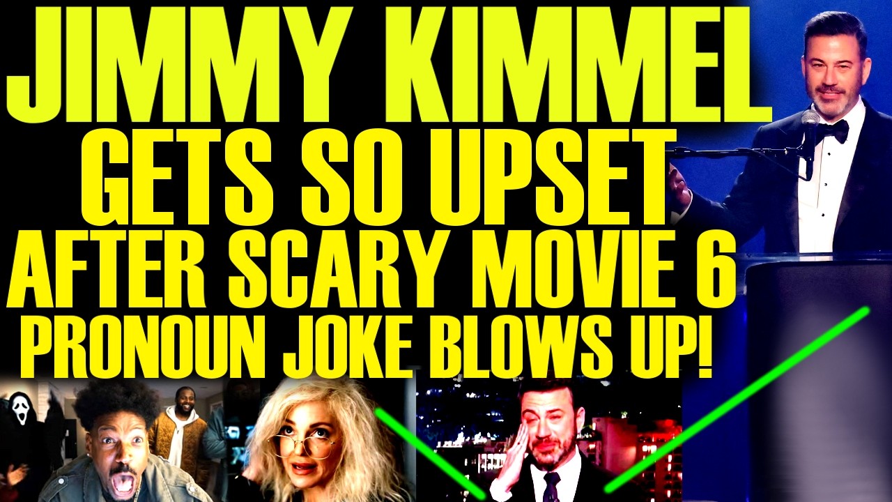 Jimmy Kimmel RAGES AT PUBLIC After Scary Movie 6 PRONOUN JOKE Explodes On Social Media!