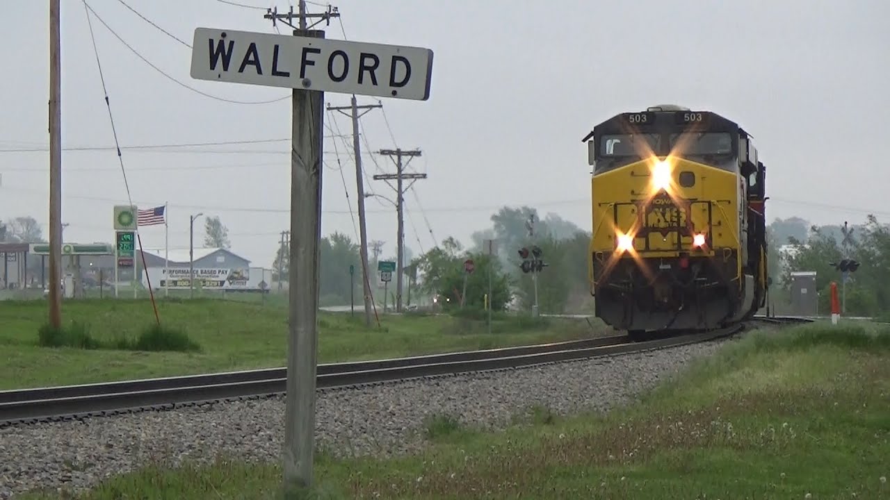 Railfanning all Five Railways in Cedar RApids IA