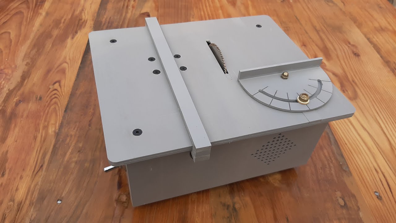 How To Make Mini Table Saw From PVC || DIY Mini Table Saw