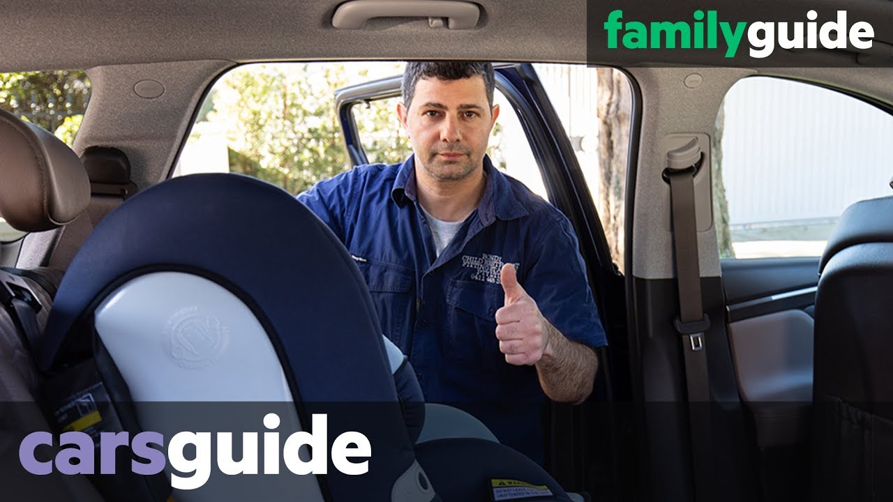 How to install a front facing baby car seat