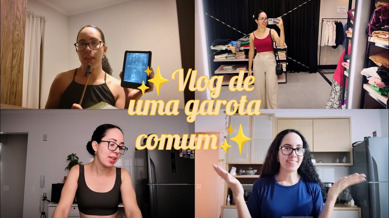 Vlog de dias felizes, conversa sobre livro Alchemised e leituras sem responsabilidade