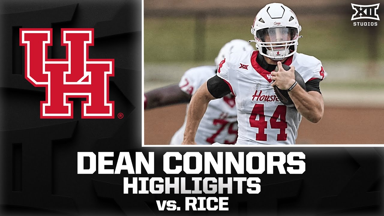 Dean Connors MONSTER 2-TD Performance vs. Rice