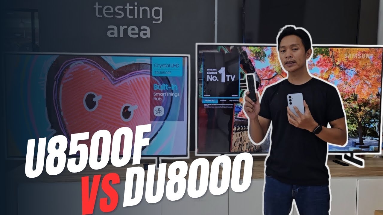 BAGUS MANA SAMSUNG U8500F VS DU8000? | PERBEDAAN U8500F VS DU8000