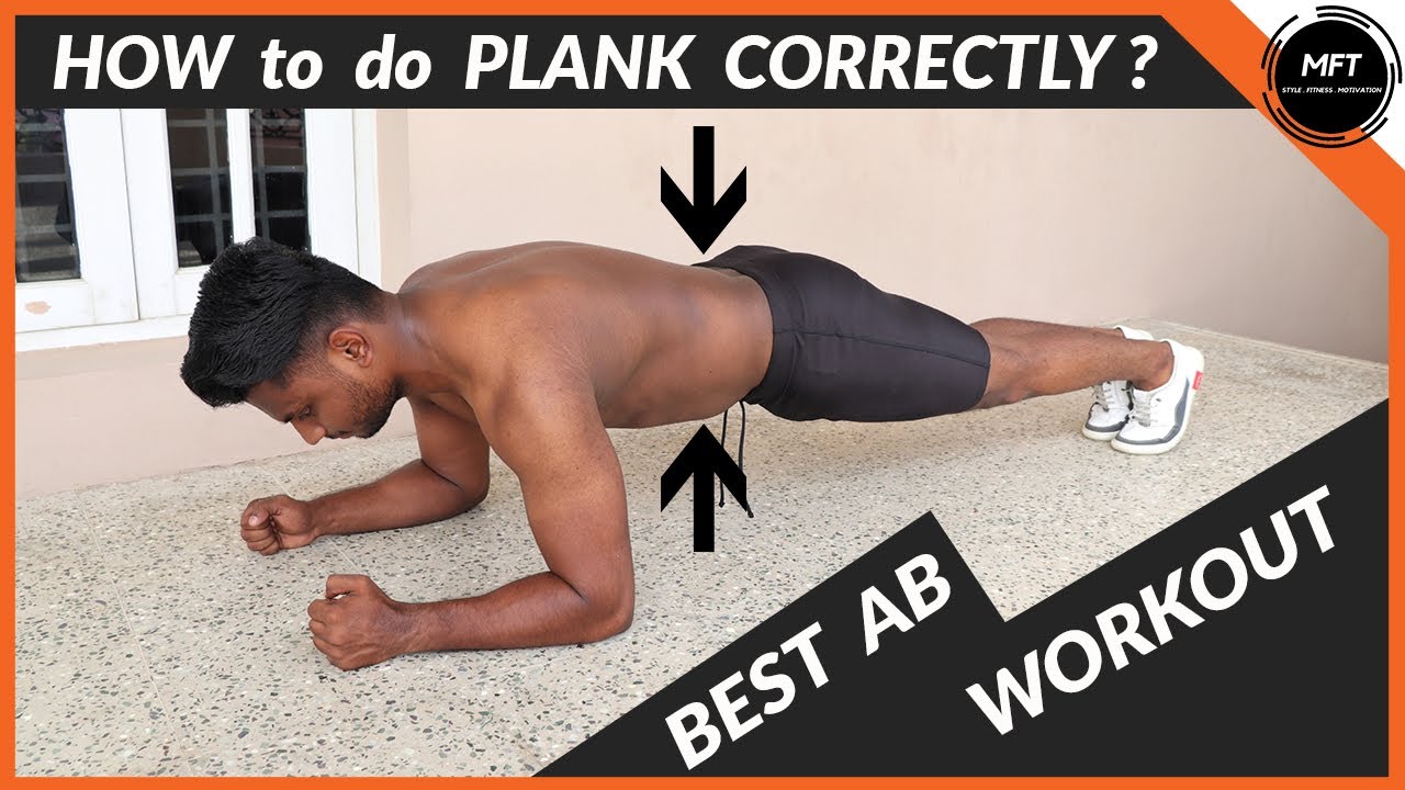 How to do a PLANK correctly | FORM & TECHNIQUES | Men's Fashion Tamil