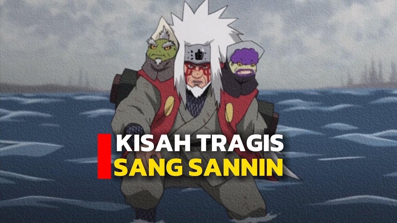 JIRAIYA DARI PETAPA MESUM JADI LEGENDA SHINOBI‼️