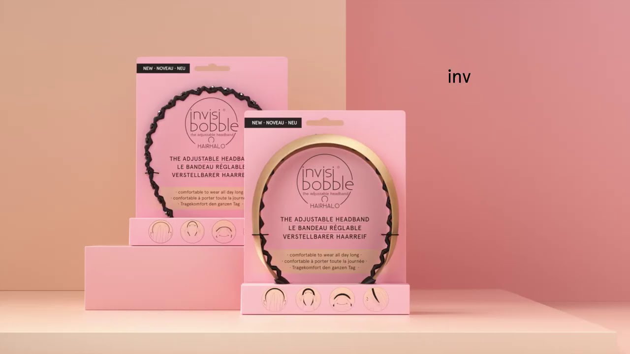Discover the invisibobble&reg; HAIRHALO&ndash; the adjustable headband