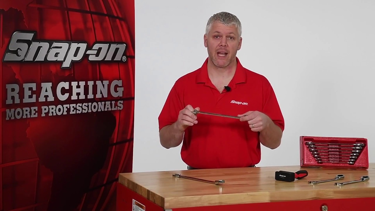 Snap-on Reversible Combination Ratcheting Wrenches