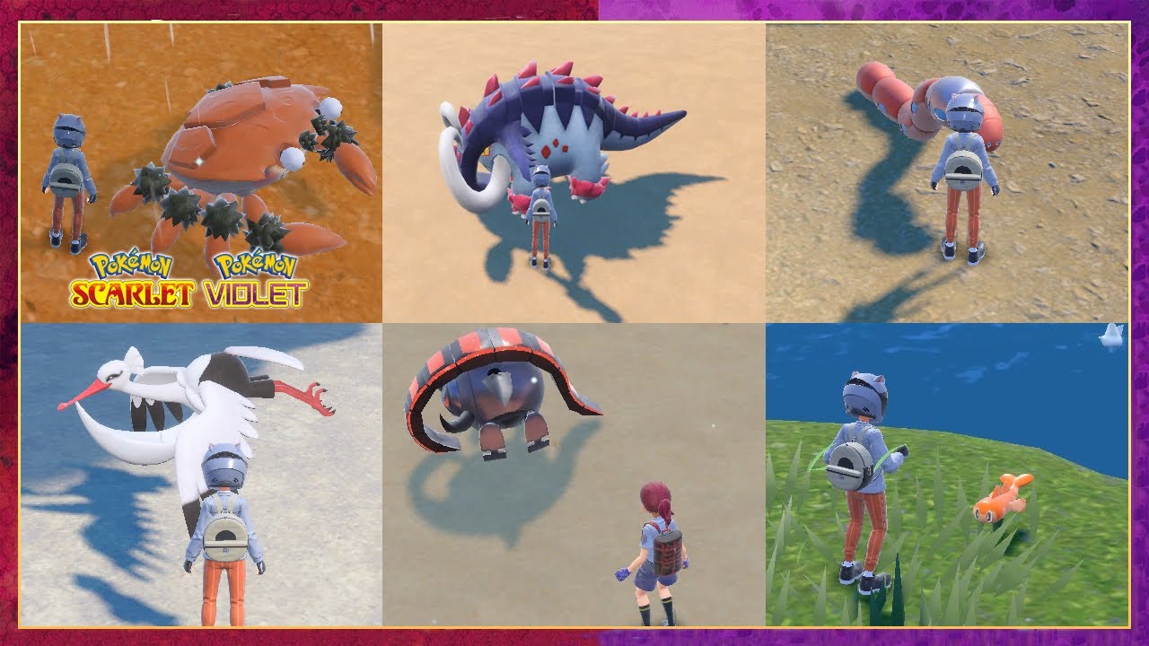 Pokemon Scarlet & Violet All Catchable Titan Pokemon Locations