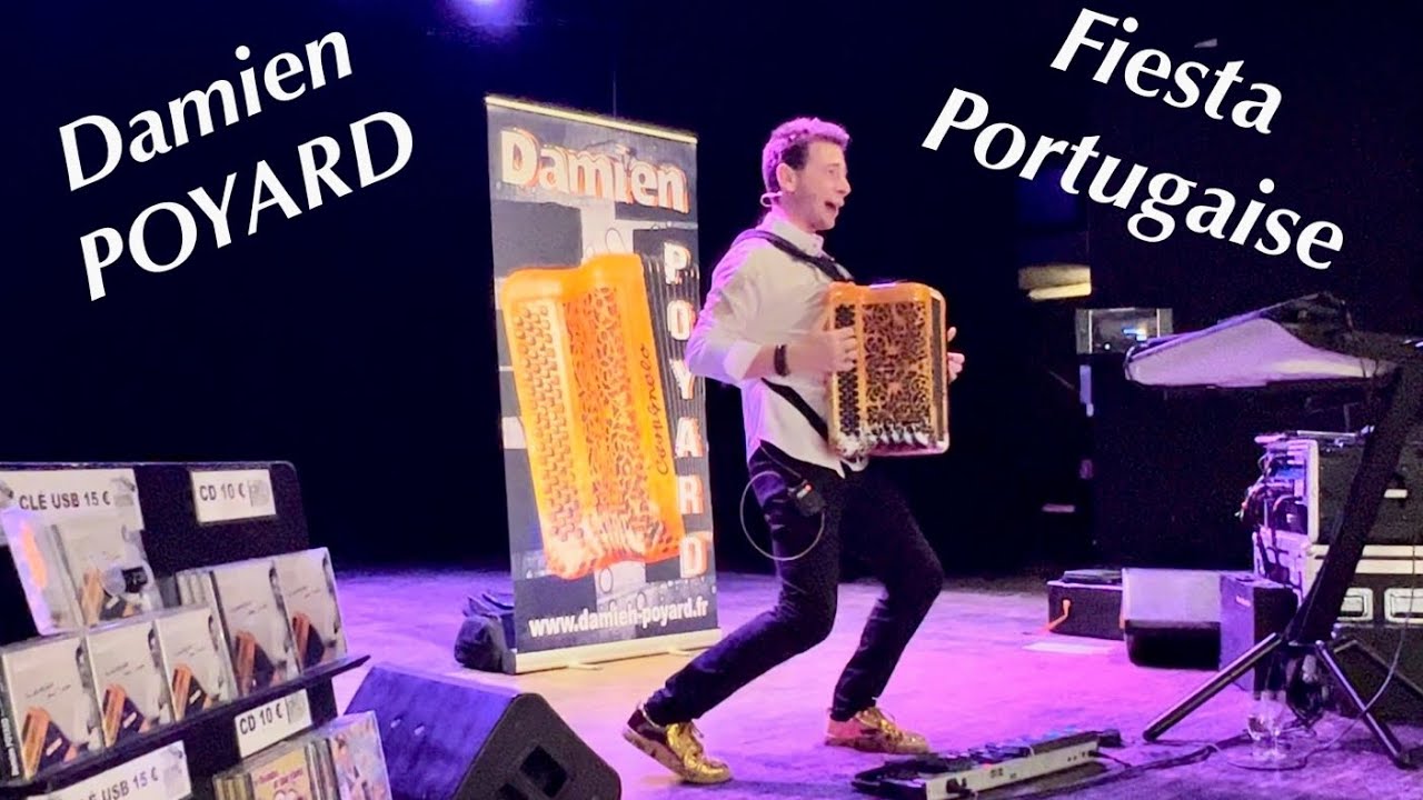 Damien POYARD, « la Fiesta Portugaise » thé dansant, accordéon musette, salle de La Ficelle à LYON