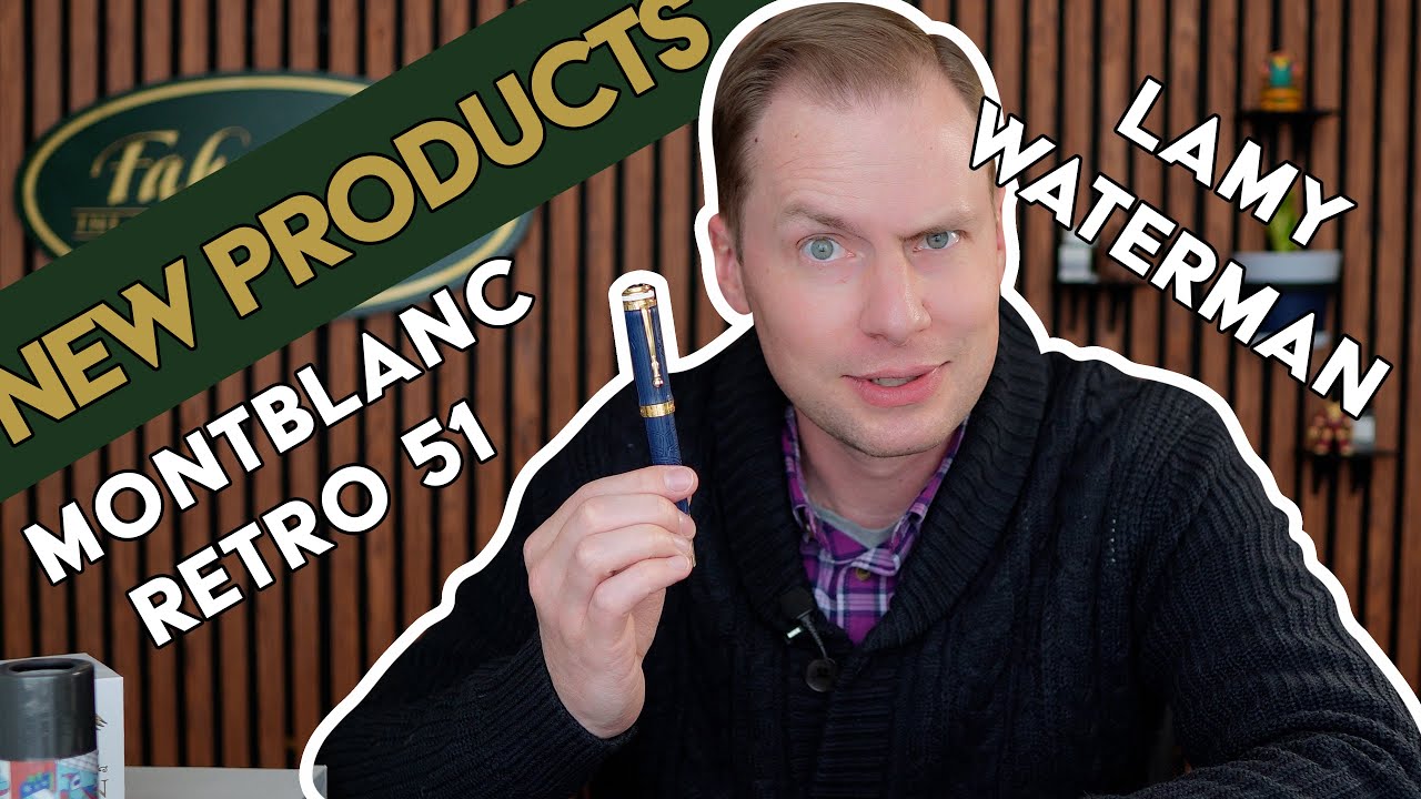 Новинки от Montblanc, Waterman и LAMY!