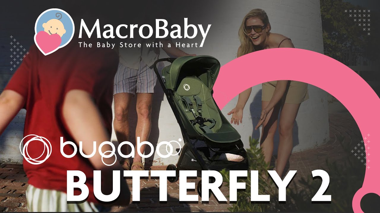 Bugaboo Butterfly 2  Stroller Demo | Compact Travel Stroller Demo at MacroBaby