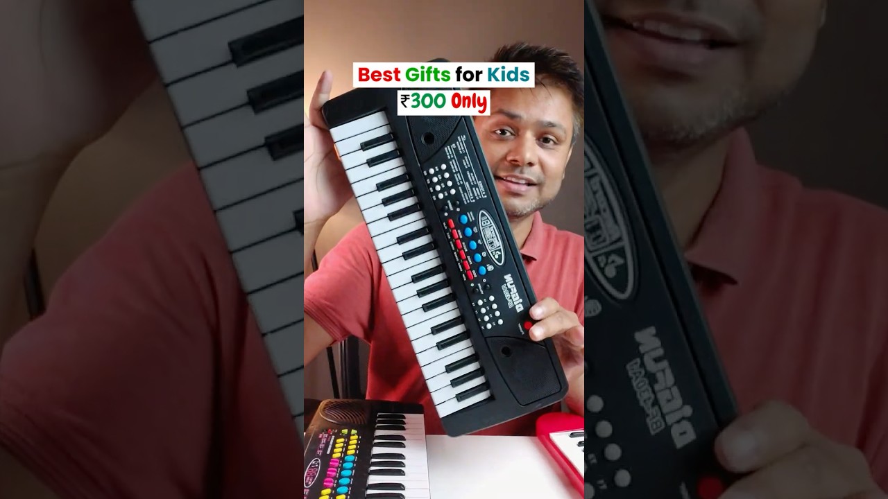 Best Gift for Kids Only ₹300 😍 | Viral Piano Keyboard Toy 🎁 Budget-Friendly Surprise! #shortsfeed