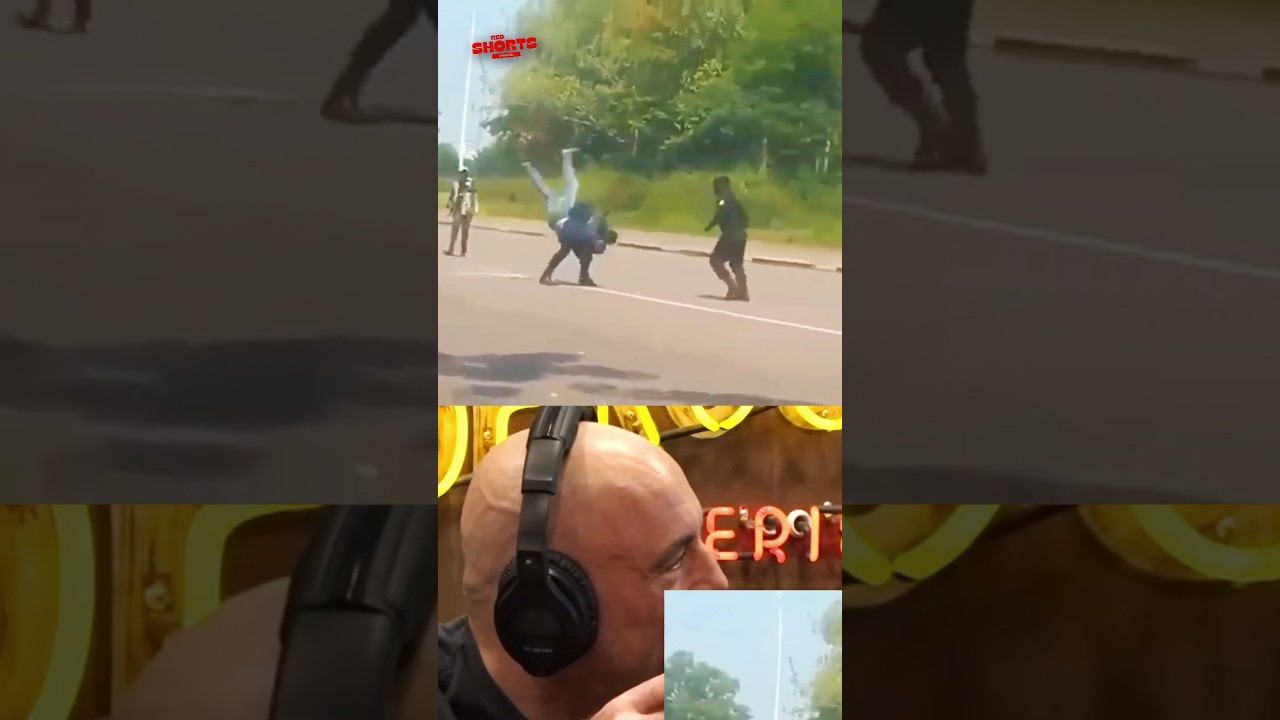 Joe Rogan Reacts to Officer Pulling Off Flawless Takedown