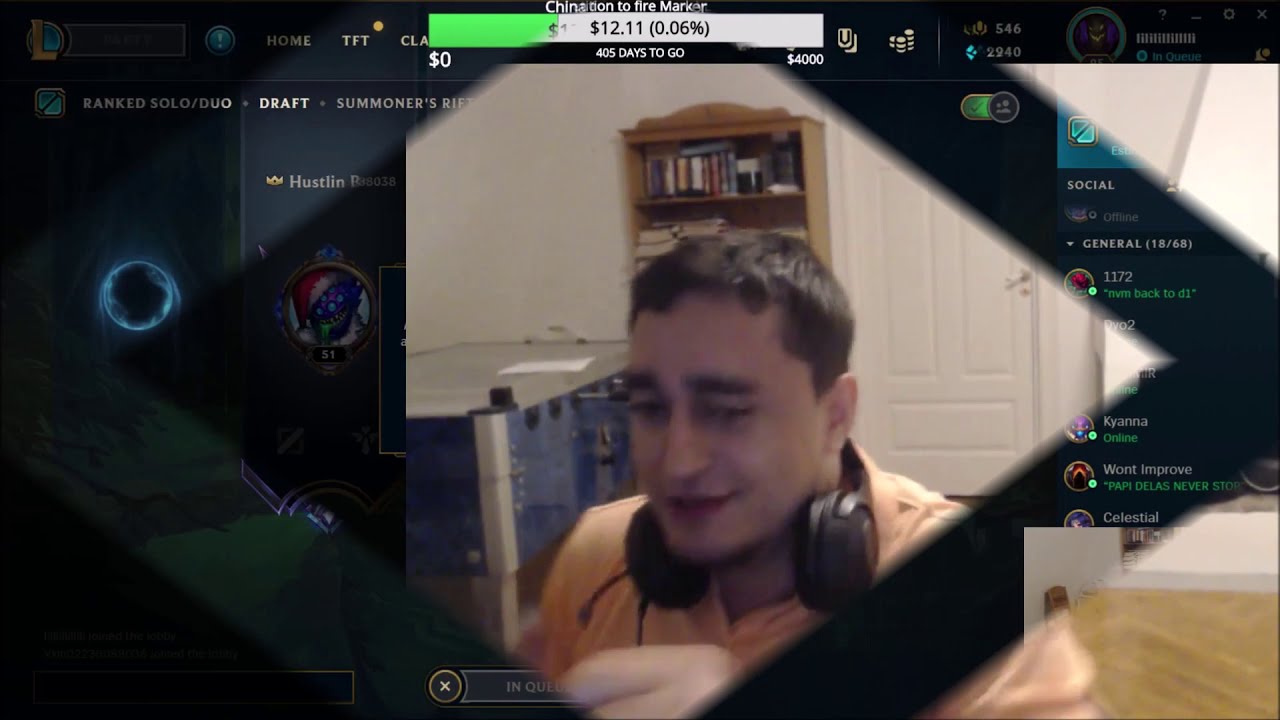 Best of DarkWinJax raging at premades V11 [LoL]