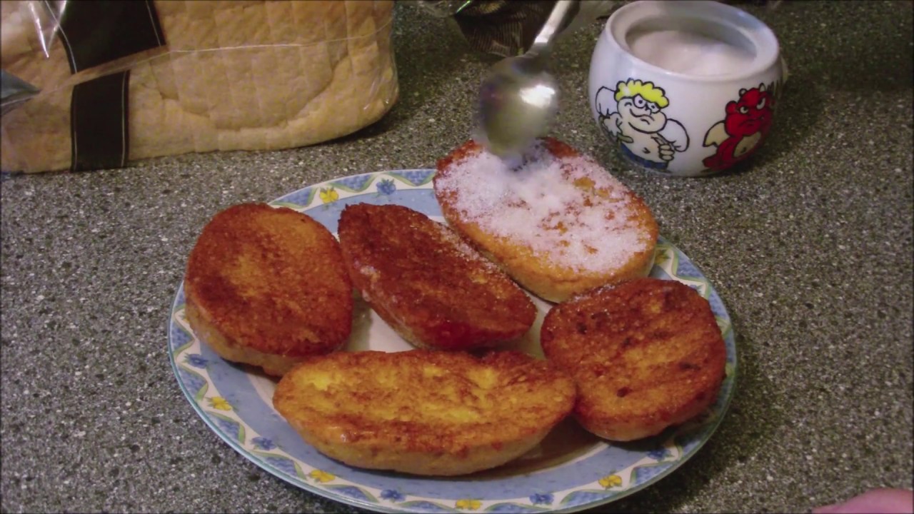 Arme Ritter -  schnell und einfach altes Brot und Brötchen noch verwerten