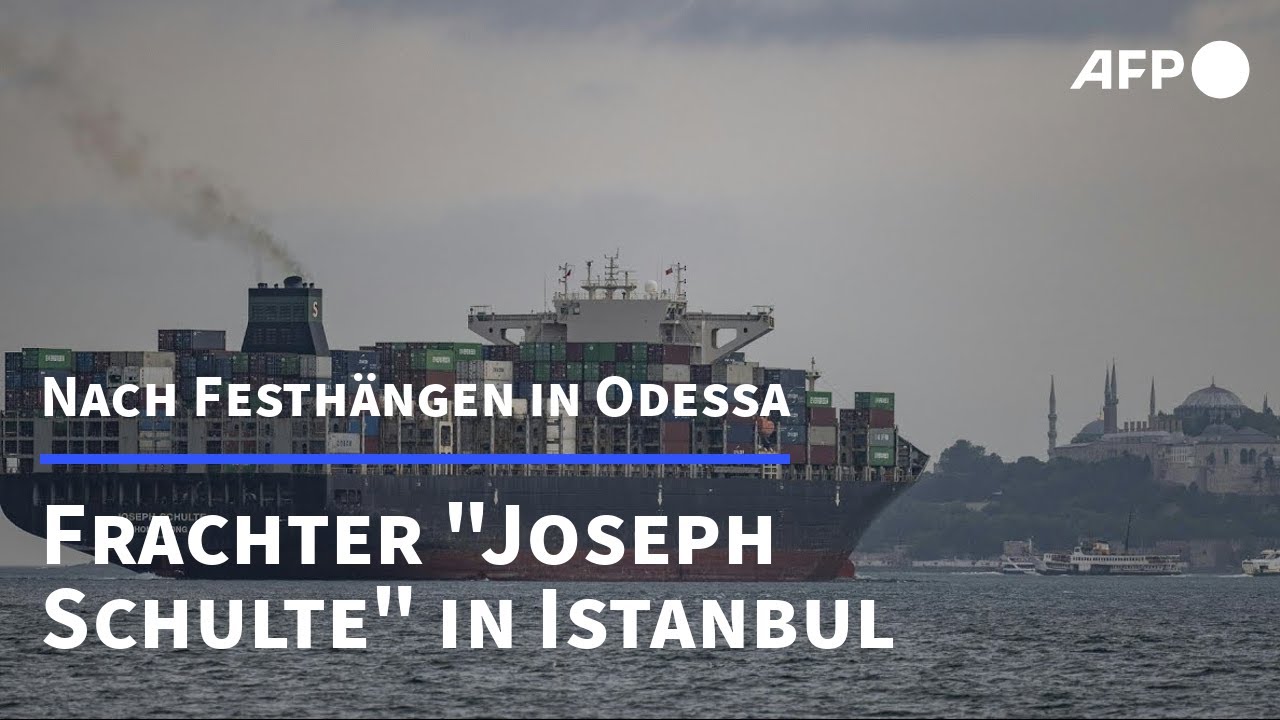 In Odessa ausgelaufener Frachter 