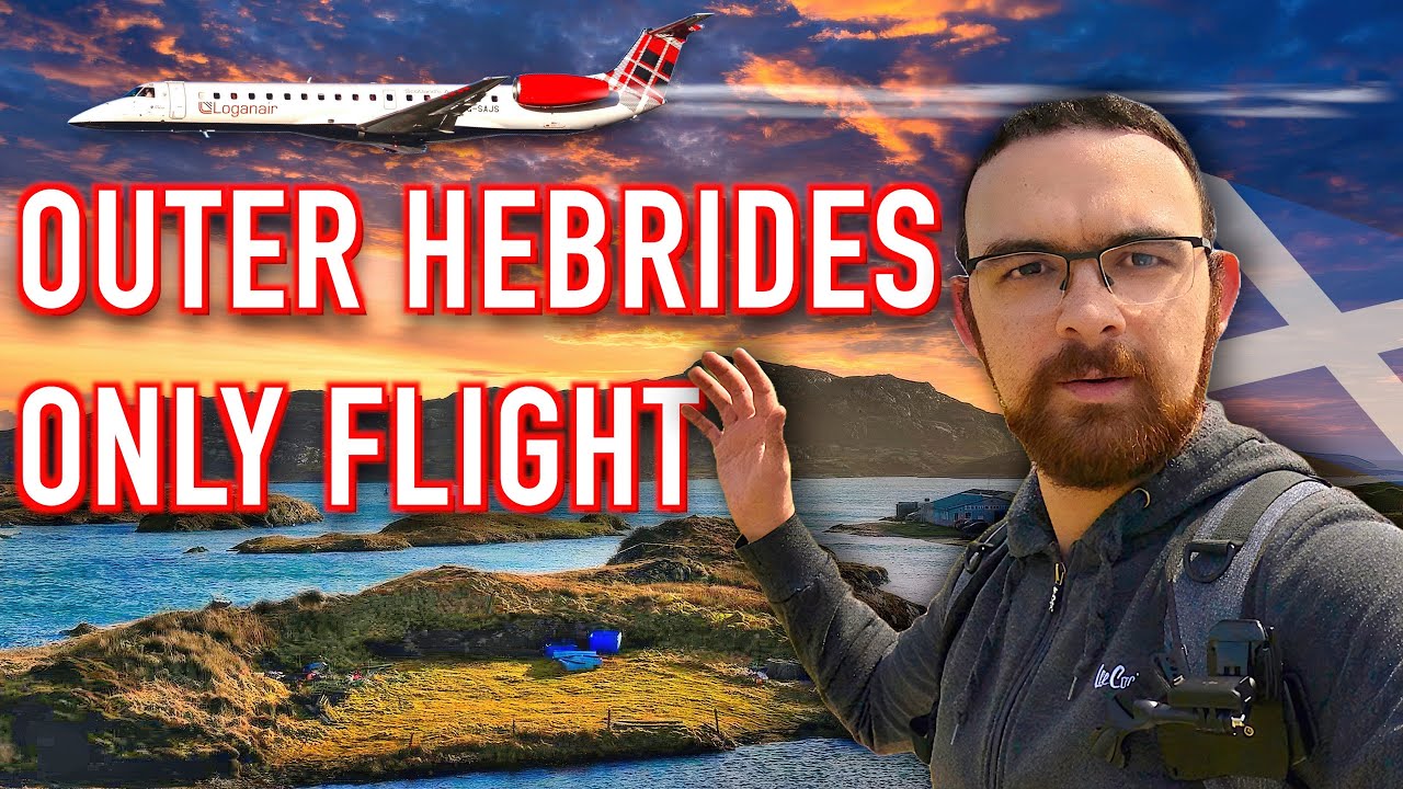 The ONLY Domestic Flight On These Remote Scottish Islands