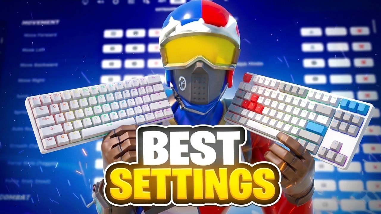 ЛУЧШИЕ настройки клавиатуры и мыши для Fortnite! (7 Глава, ОБНОВЛЕННЫЕ!)