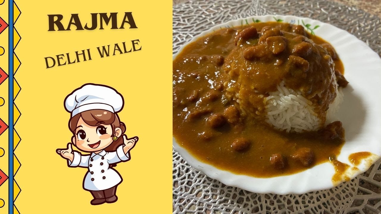 Delhi Wale Rajma Chawal Recipe | Authentic North Indian Food | North Indian Comfort Food