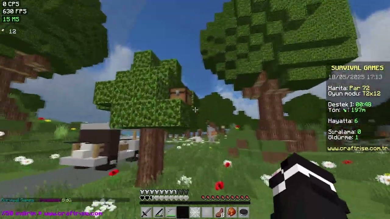 İSMETRG GERİ Mİ D&Ouml;ND&Uuml; ? ! Minecraft Survival Games #298​