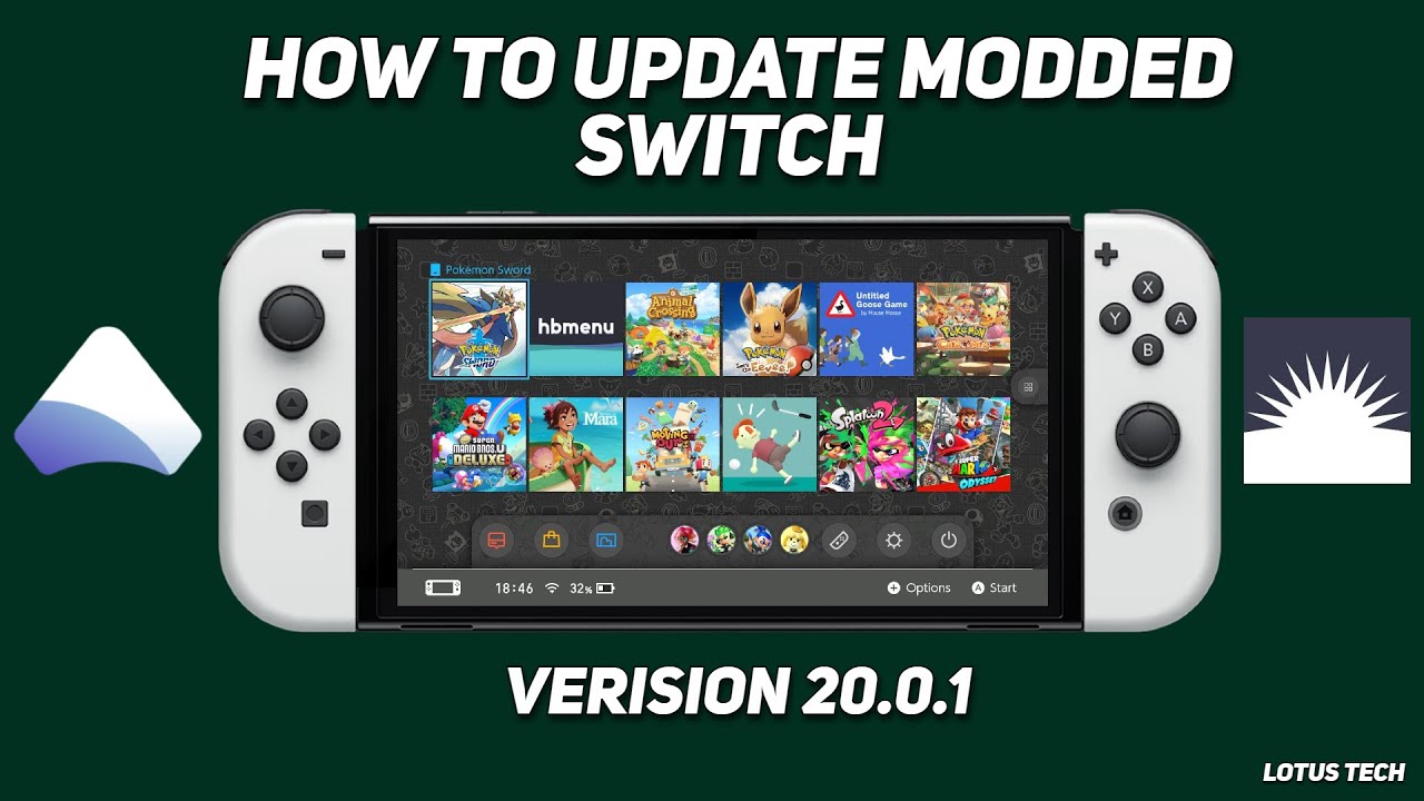 How To Update Your Modded Nintendo Switch 20.0.1