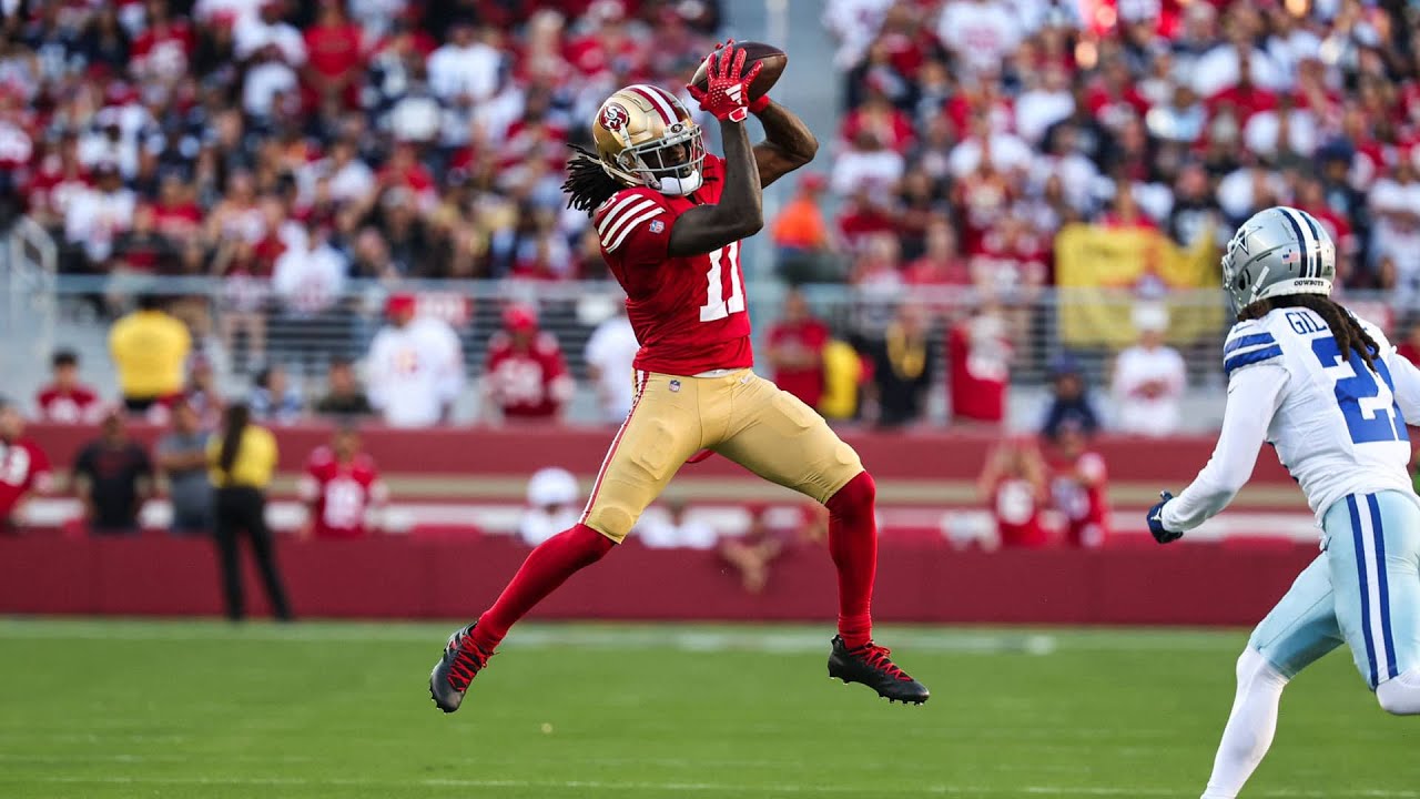 Top 10 Brandon Aiyuk Plays from the 2023 Season | 49ers
