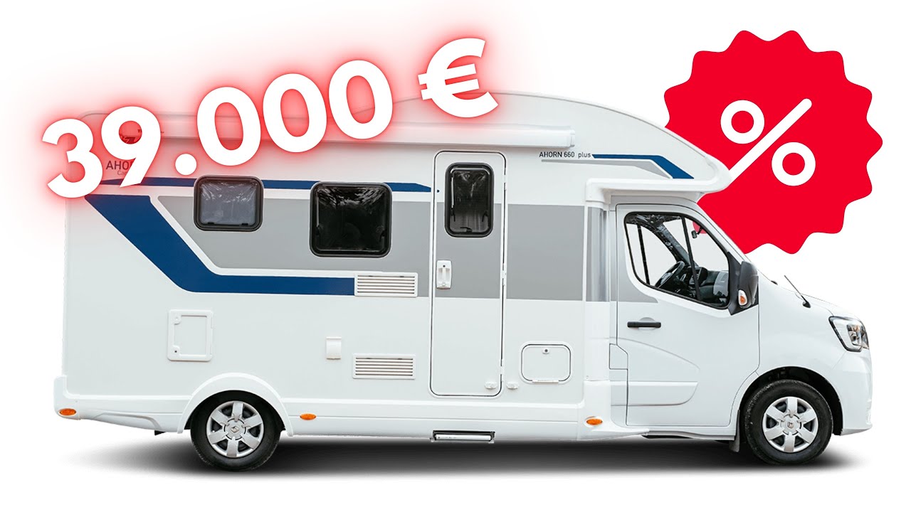 Der beste Preis Ahorn T 660 – 6,6 m Länge, 800 kg Zuladung, Einzelbetten & Garage für 39.900 €