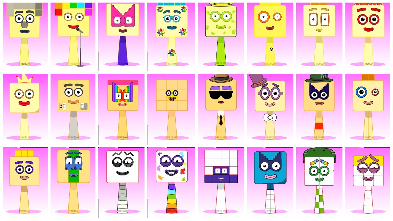 Incredibox Sprunki OC Phase 1 to Phase 2 Thirty Nine, Thirty Seven, Thirty Six Numberblocks