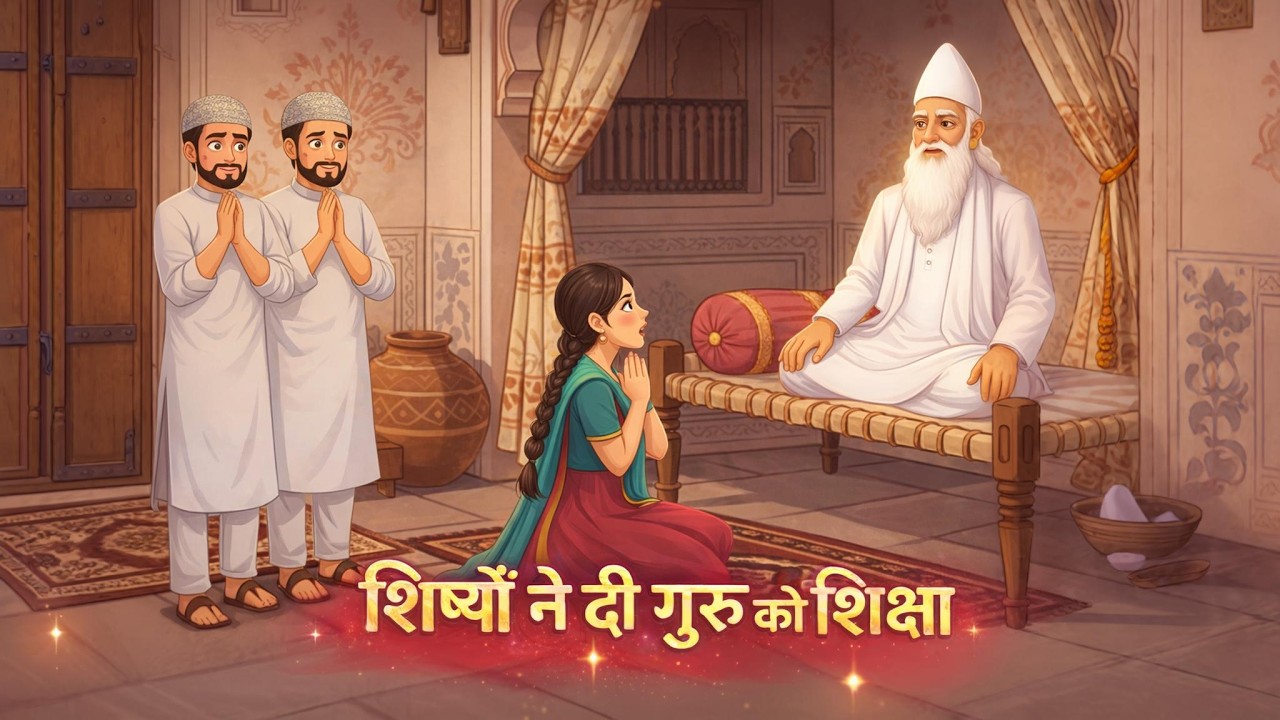 जब शिष्यों ने दी गुरु को शिक्षा || Arjun Sarjun Ki Katha || 2D Animation