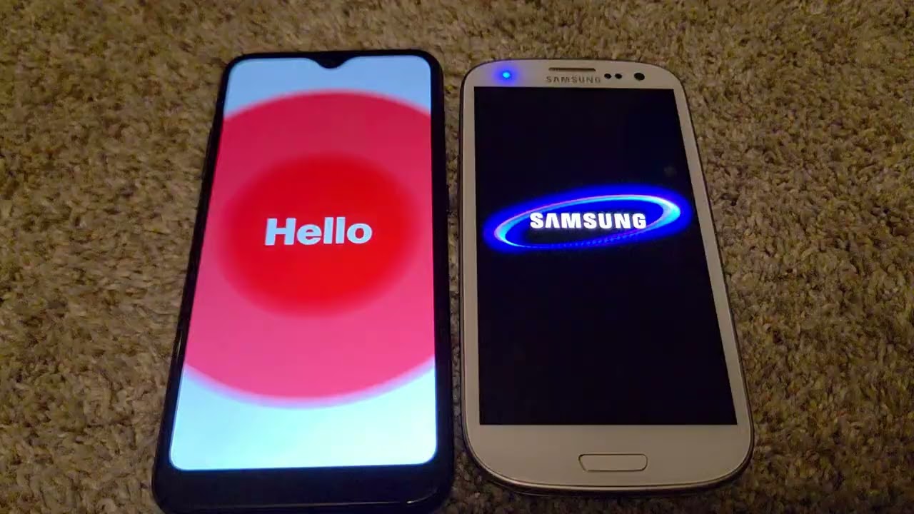Samsung Galaxy A01 Verizon VS Samsung Galaxy S3 Sprint Bootrace