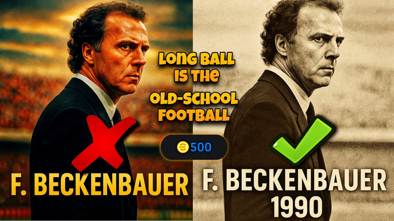 Is he the BEST🤩!!!?? | Long Ball manager F. Beckenbauer ✅ | efootball
