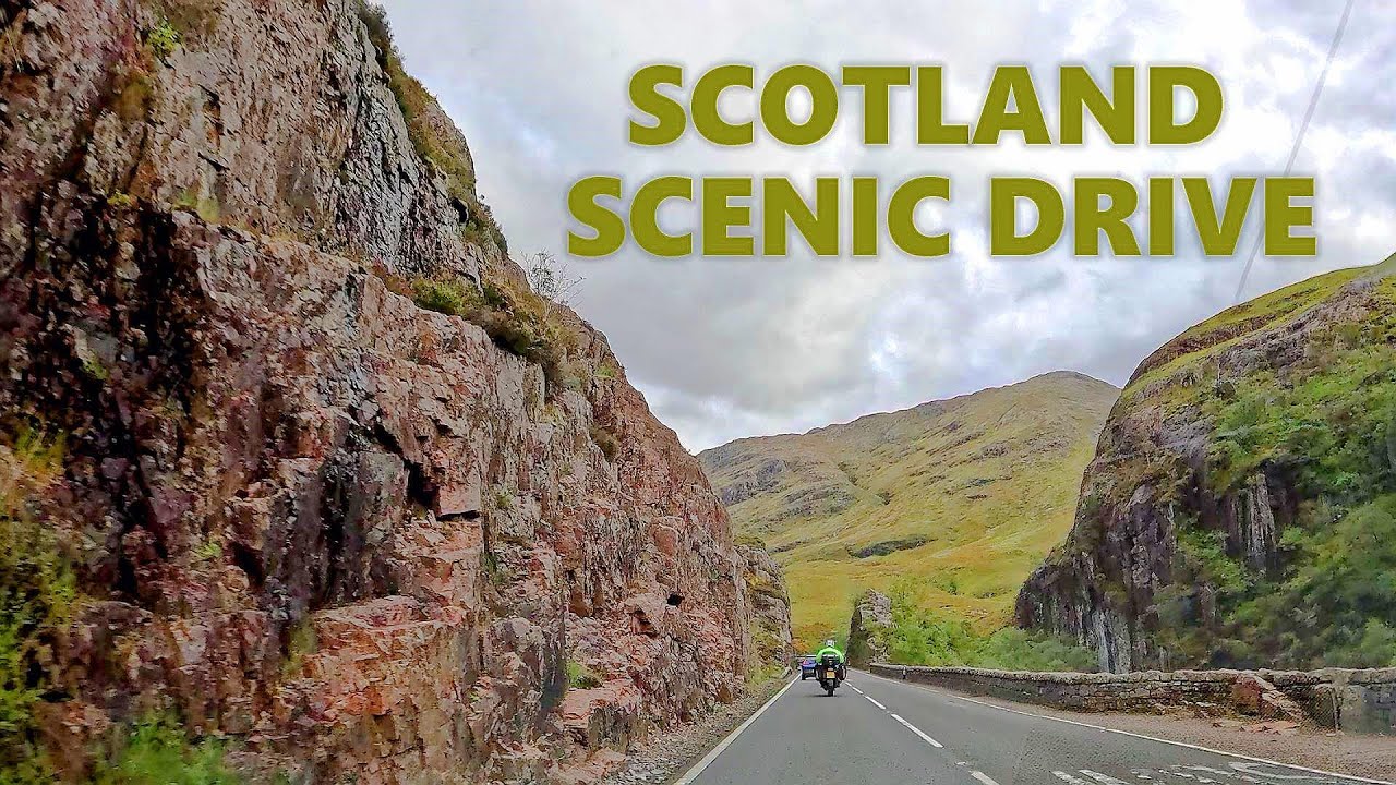 SCOTLAND  SCENIC DRIVE - A82 GLENCOE