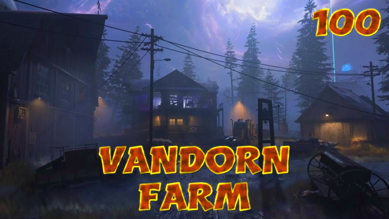 Black Ops 7 Zombies Verflucht Überleben Tier 3 Vandorn Farm Runde 1-100 (Blutphiolen Waffentalisman)