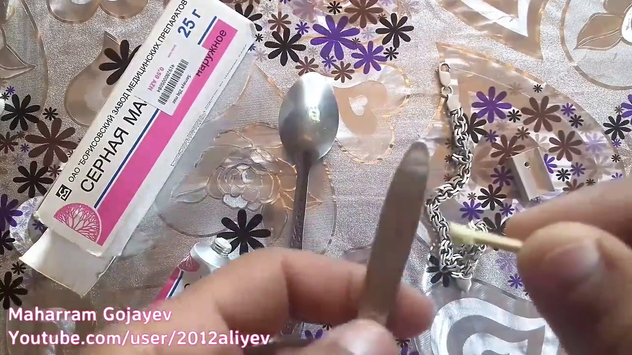 Sahte gümüş testi nasıl yapılır