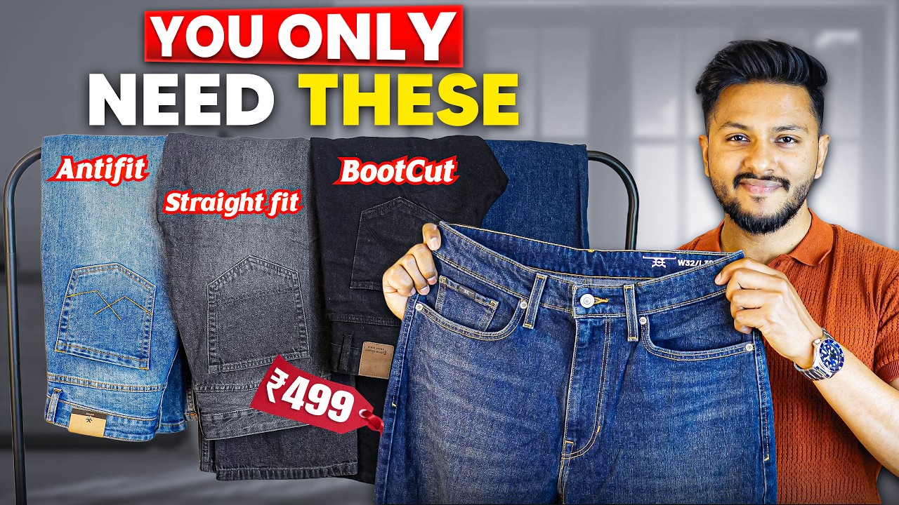 7 *BEST* Jeans Under ₹699 | Relaxed Fit, Straight Fit & Boot Cut Jeans Under ₹699
