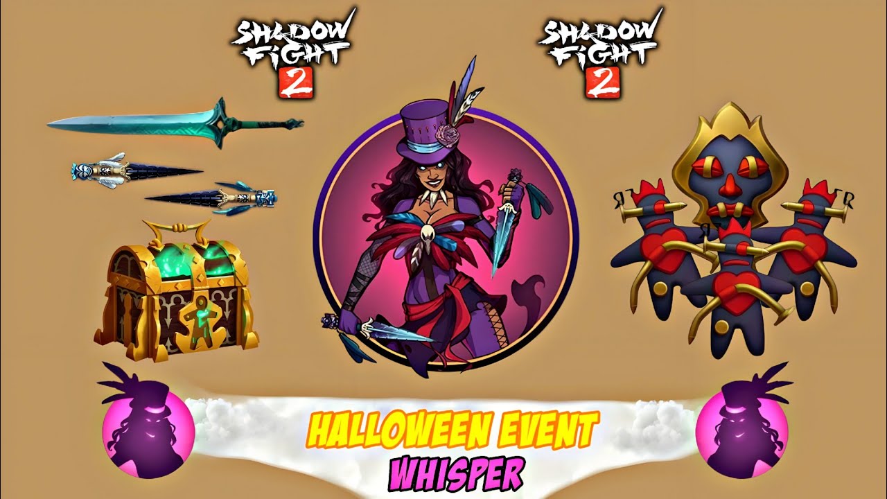 Новое обновление: Хэллоуинское событие 2025 [WHISPER] Босс — Shadow Fight 2