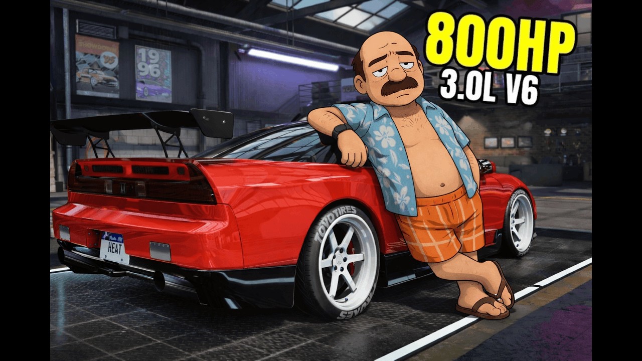 Need for Speed Heat  800HP HONDA NSX TYPE R Customization  Max Build
