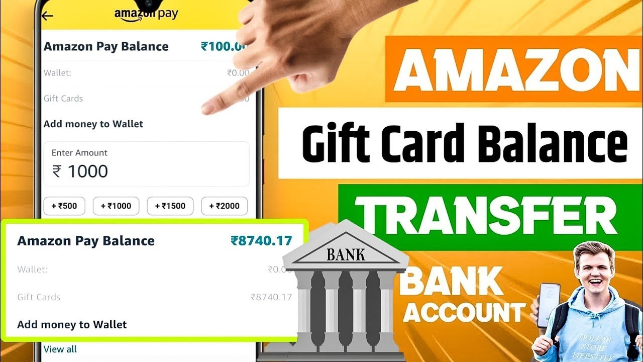 Amazon gift card to bank account Transfer | Amazon pay balance to bank account transfer #amazon