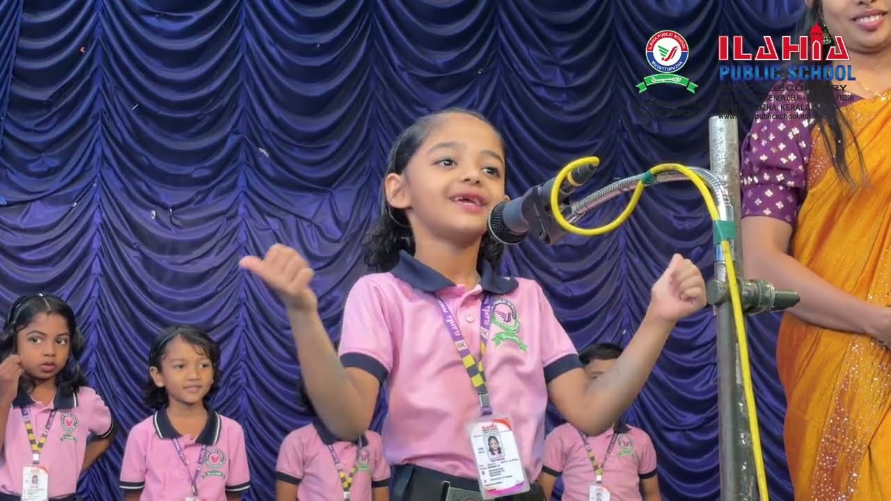 Kindergarten Assembly Series - Day 4 ,  UKG D #ilahiapublicschool 