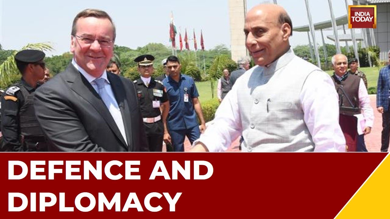 Defence Minister Rajnath Singh, German Counterpart Boris Pistorius Hold Bilateral Talks