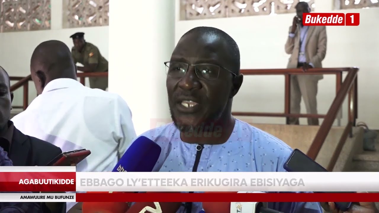 ABASIYAZI BAKUFA KALABBA : Abasingiddwa n'oyo abirisizza amaanyi wakutekebwa kalabba.