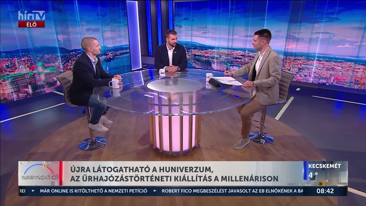 Kapu Tibor űrmissziója sikeres kísérletekkel ért véget - HírTV