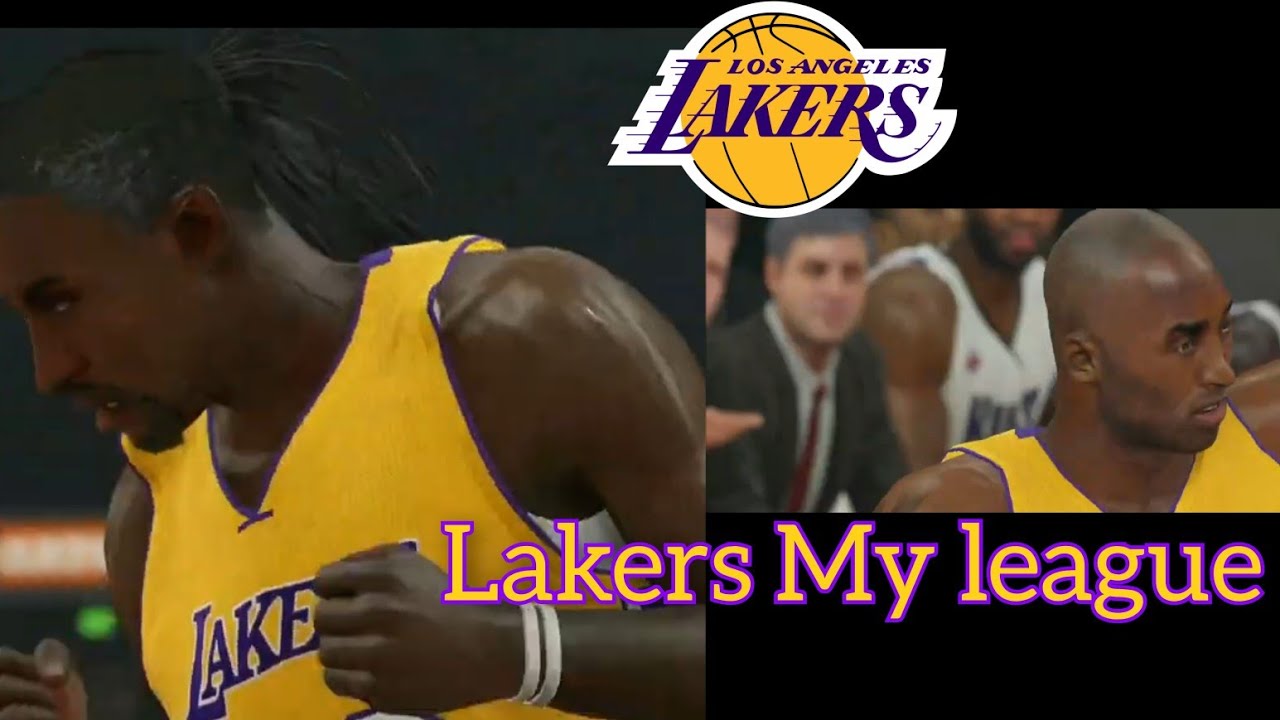 LAKERS NBA 2K15 LEAGUE  (LAKERS @ KINGS , JMOORE 33 AND KOBE 23pts)