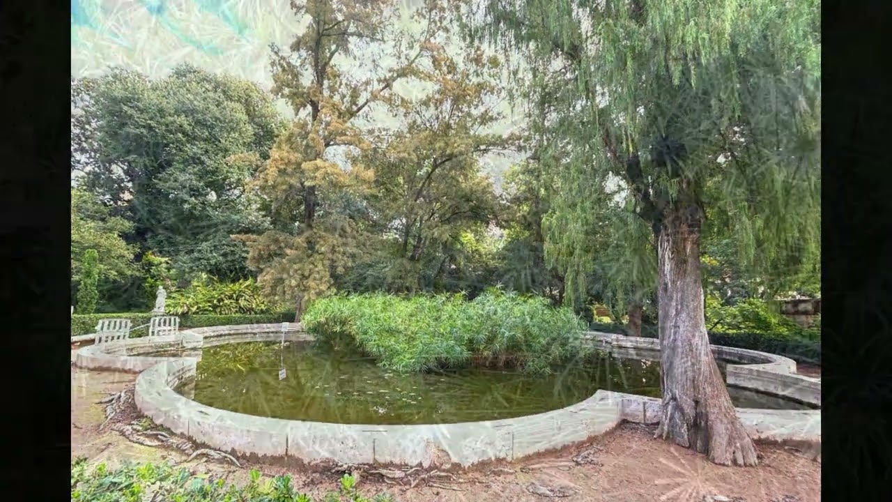 Jardines de Monforte, World famous Gardens, Valencia, Spain