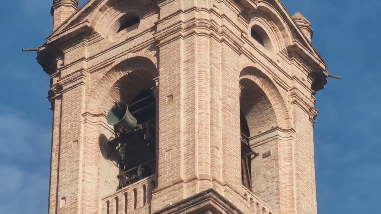 Suonata 8 campane Santuario Madonna delle Grazie di Teramo 1° Parte
