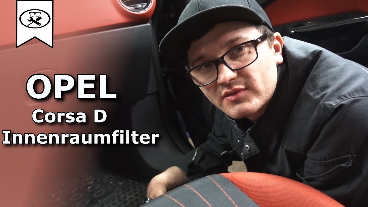 Opel Corsa D Innenraumfilter wechseln | change the interior filter | Tutorial | VitjaWolf | HD