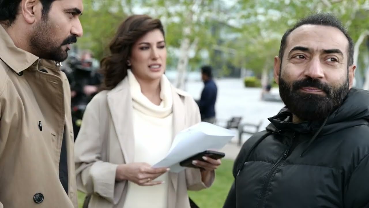 Behind the Scenes of London Nahi Jaunga Humayun Saeed & Mehwish Hayat Shine by Tower Bridge!