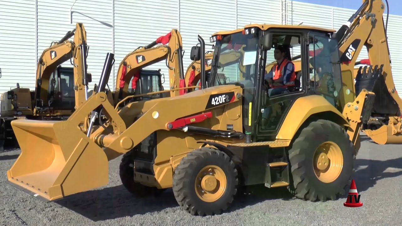 NUEVA Retroexcavadora CAT 420F2 - Presentación Finning Argentina | Mercado Vial TV