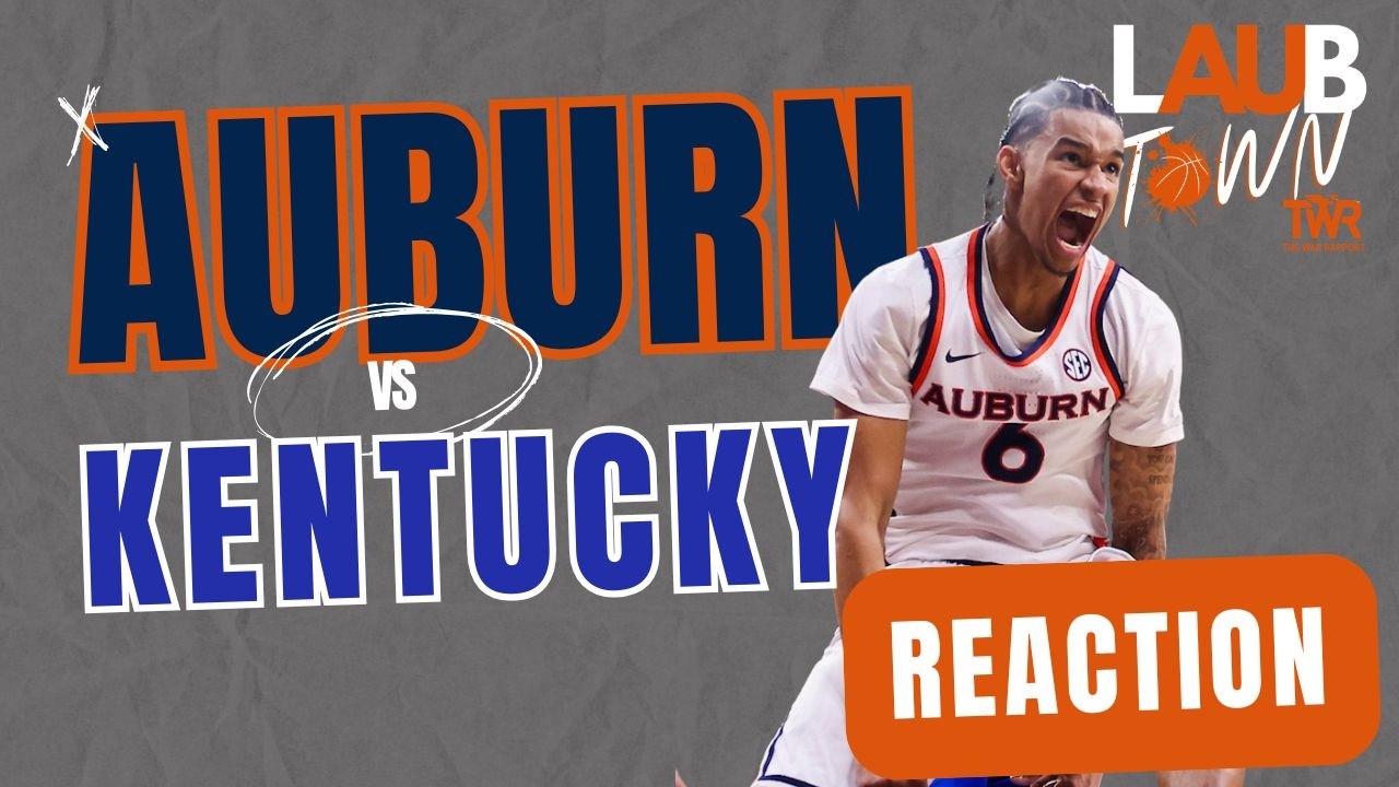 REACTION: Auburn basketball STUNS Kentucky in final seconds